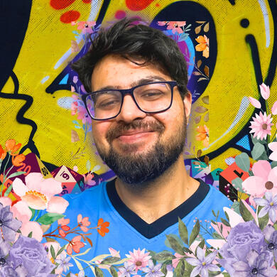 Photo of Amaan HK smiling